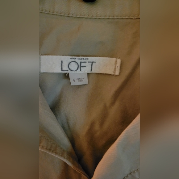 Loft Size 4 Beige Jacket Long Sleeve - Picture 3 of 5